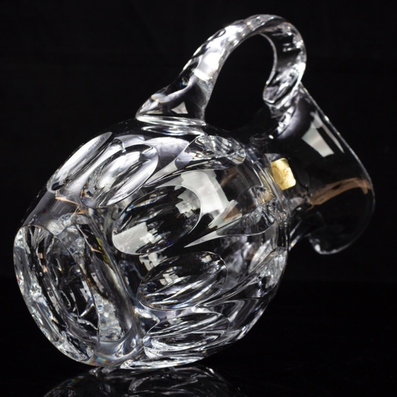 Vintage Cut Crystal Pitcher | West German 24% Lead Crystal | Kitchen Decor - Picture 3 of 10